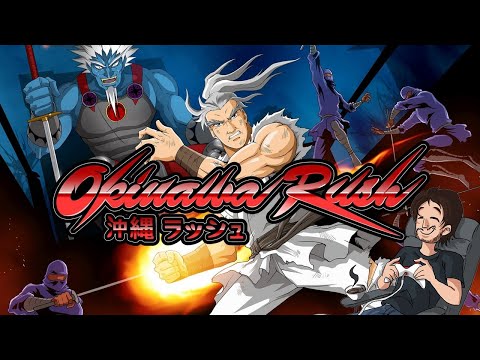 Du BEAT'EM UP bien retro ! Coop OKINAWA RUSH avec KEYDEEGAMERBOY !