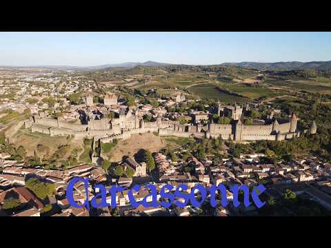 2,500 Years of History From Above: Carcassonne Medieval Citadel 4K