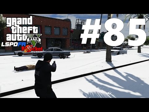 Gang Hit and a HUGE ASS?! | LAPD CVPI ELS Snow Patrol | GTA 5 LSPDFR #85