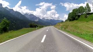 preview picture of video '2013-07-10 - Hinterrauth, Austria to Scuol, Switzerland (2x speed)'