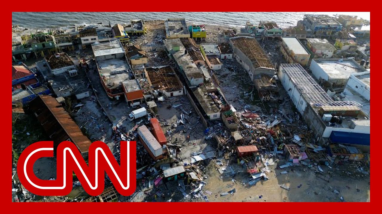 Hurricane Melissa leaves a trail of devastation after tearing through the Caribbean