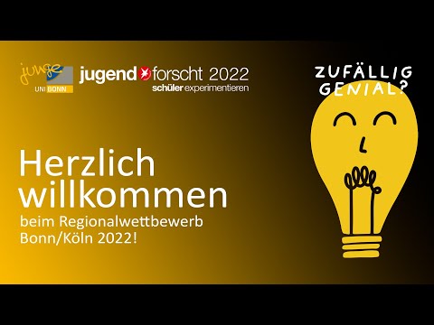 Regionalwettbewerb Jugend Forscht 2022, Uni Bonn