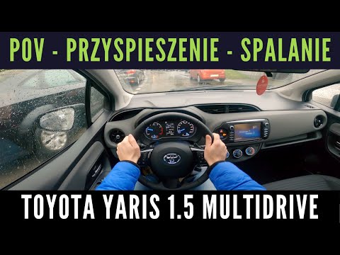 Toyota Yaris 1.5 Dual VVT-i 111KM Multidrive S  [spalanie, przyspieszenie, POV]