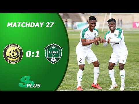 APL, Matchday 27 FC Alashkert Yerevan - FC Lori Vanadzor 0-1