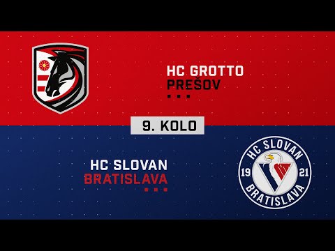 9.kolo HC Grotto Prešov - HC Slovan Bratislava HIGHLIGHTS