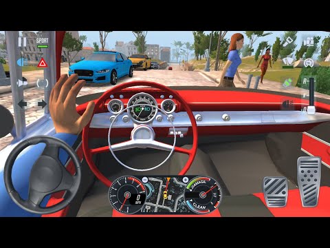 OLD CLASSIC CARS UBER DRIVER 🚖✨ City Car Driving Games Android iOS - Taxi Sim 2020 Gameplay
