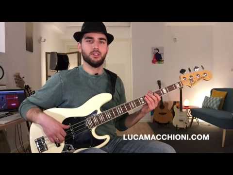 Fingerstyle Funk (L#7) - Bass Grooves Collection #1 - con Luca Macchioni