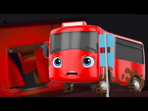 My Little Red Bus | Buster and The Carwash | BRAND NEW! | Baby Songs | Little Baby Bum