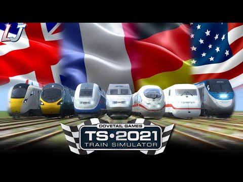 Train Simulator 2021 - Electric High Speed Trains (RACE!)