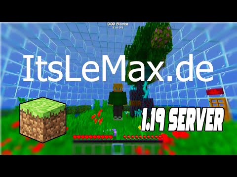 Minecraft [1.19] Community Survival Server 🥳 | 1.19 ItsLeMax.de Servervorstellung 😂