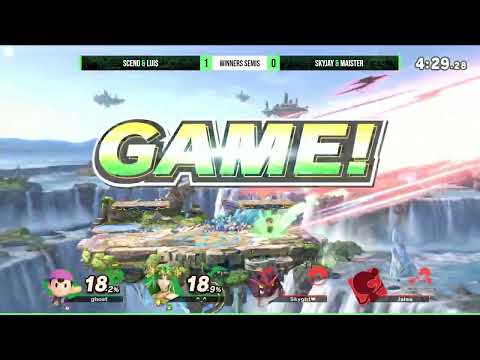 Lost Tech City 2022 - Doubles Winners Semis - Scend & Lui$ VS Maister & Skyjay - SSBU Ultimate