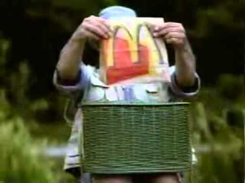 ' Propaganda proibida do McDonald's