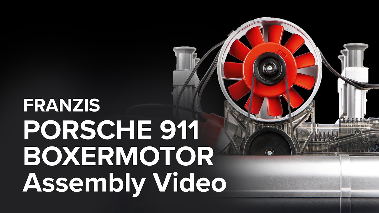 Maketová stavebnica motora Porsche 911 Boxer