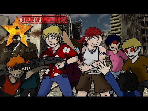 State of Emergency (PS2) Review - Black Maverick Sheep Hunting