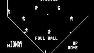 Arcade Game:  Extra Inning (1978 Midway)