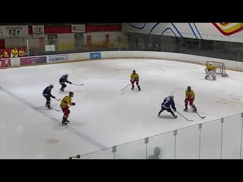 DOROST | 8. kolo | HC Hvězda Praha - HC Škoda Plzeň | 3:7 | Sestřih zápasu | 8.10.2022