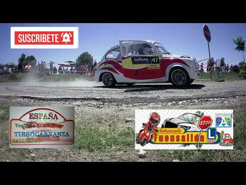 Subida Colmenar de oreja 2021 SEAT 600  derrapando con la puerta abierta