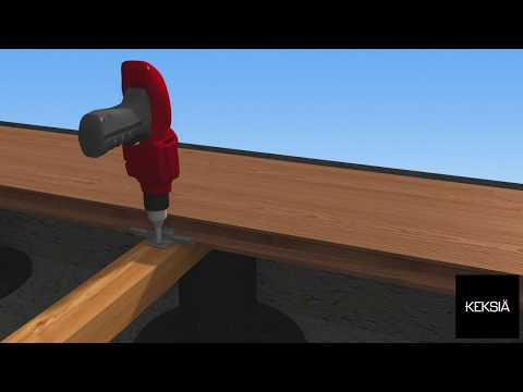 Wood Deck System - Decking Pedestal Supports