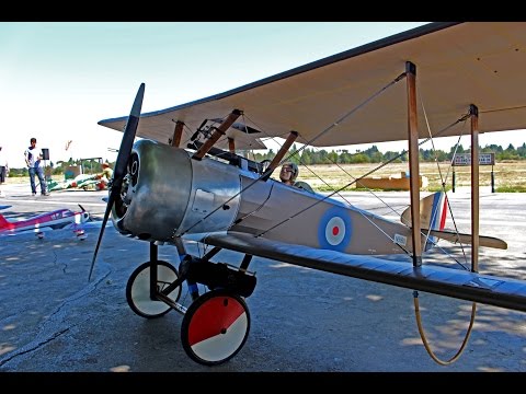 Sopwith Aviation Pup - WWI Museum Scale RC Biplane