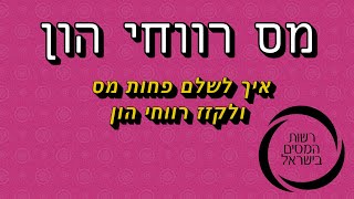 מס רווחי הון , כיצד ניתן לקזז מס רווחי הון ולשלם פחות מס ?