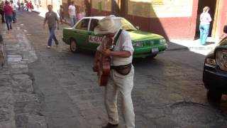 Singer in San Miguel de Allende