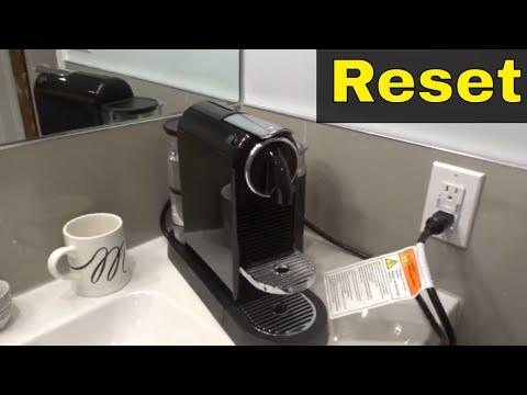 How To Reset Nespresso Citiz Coffee Machine-Easy Instructions