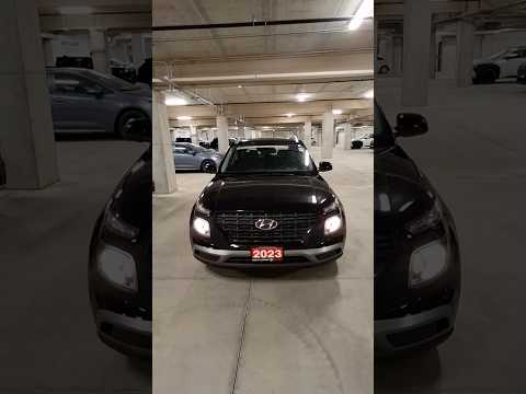 2023 Hyundai Venue Preferred IVT in Black for sale at North London Toyota in London, ON