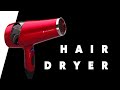 intense - hair dryer sound for sleep (black screen)