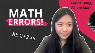 What AI Is Missing for Real Reasoning? Axiom Math’s Carina Hong on how to build an AI mathematician