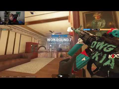 PENGU AMASSANDO NO CLUTCH 1V3, Q CARA BOM - MELHORES MOMENTOS RAINBOW SIX SIEGE