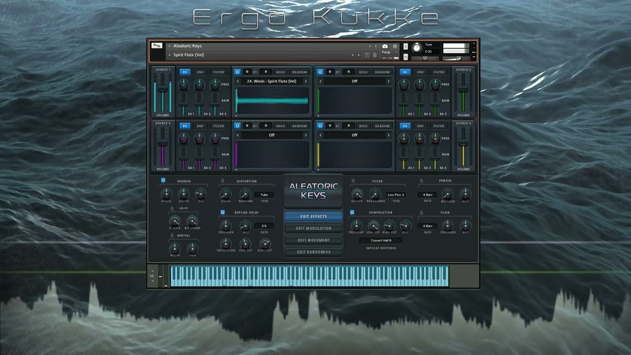 Aleatoric Keys // Ergo Kukke // Kontakt // Snapshot Preview