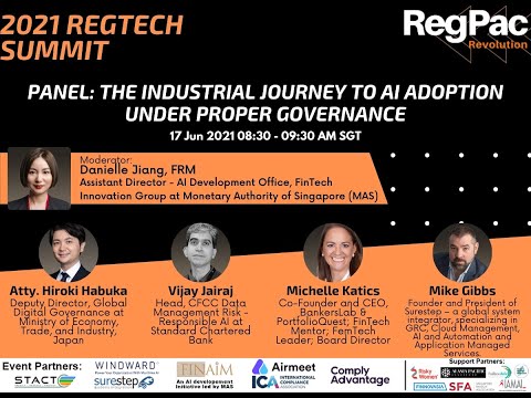 2021 RegTech Summit: The industrial journey to AI adoption under proper governance