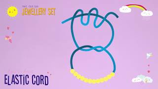 How to knot elastic cord - Making Jewellery