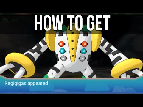 comment trouver regigigas dans pokemon rubis omega