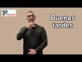 FESCAN Saludos en Lengua de Signos Española