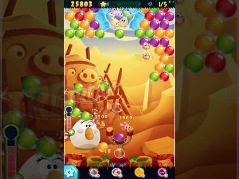 Angry Birds Stella Pop Level-1987 Non PowerUp Walkthrough For Android & iOS