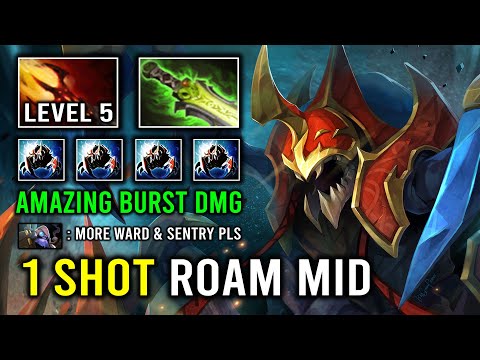 If Nyx Is Missing From Map Hide Or Get 1 Shot | WTF +4500 Burst Magic Level 5 Dagon Mid Dota 2