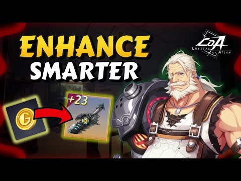 Enhancement Guide | How to Hit +15 to +18 Without Wasting Resources【Crystal of Atlan】