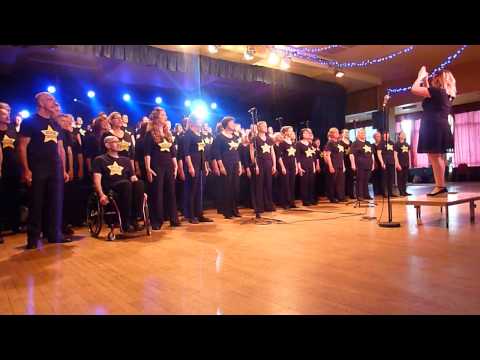Rock Choir at Weymouth Pavilion July 2014 - Someone Like You