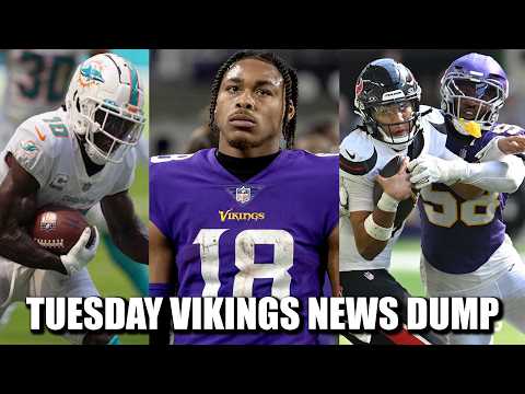 Minnesota Vikings News Dump (2.17.2026) | Tyreek Cut? Jefferson #92? Stroud?