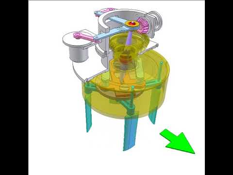 Ship vertical propeller