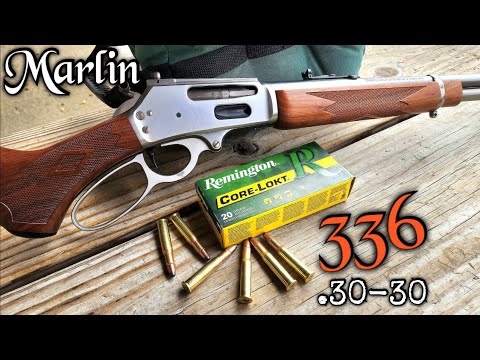Marlin 336 30-30 Review & Shoot Peep Sights 25-300 Yards