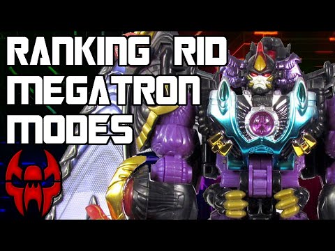 Ranking Every Alt Mode of RID '01 Megatron