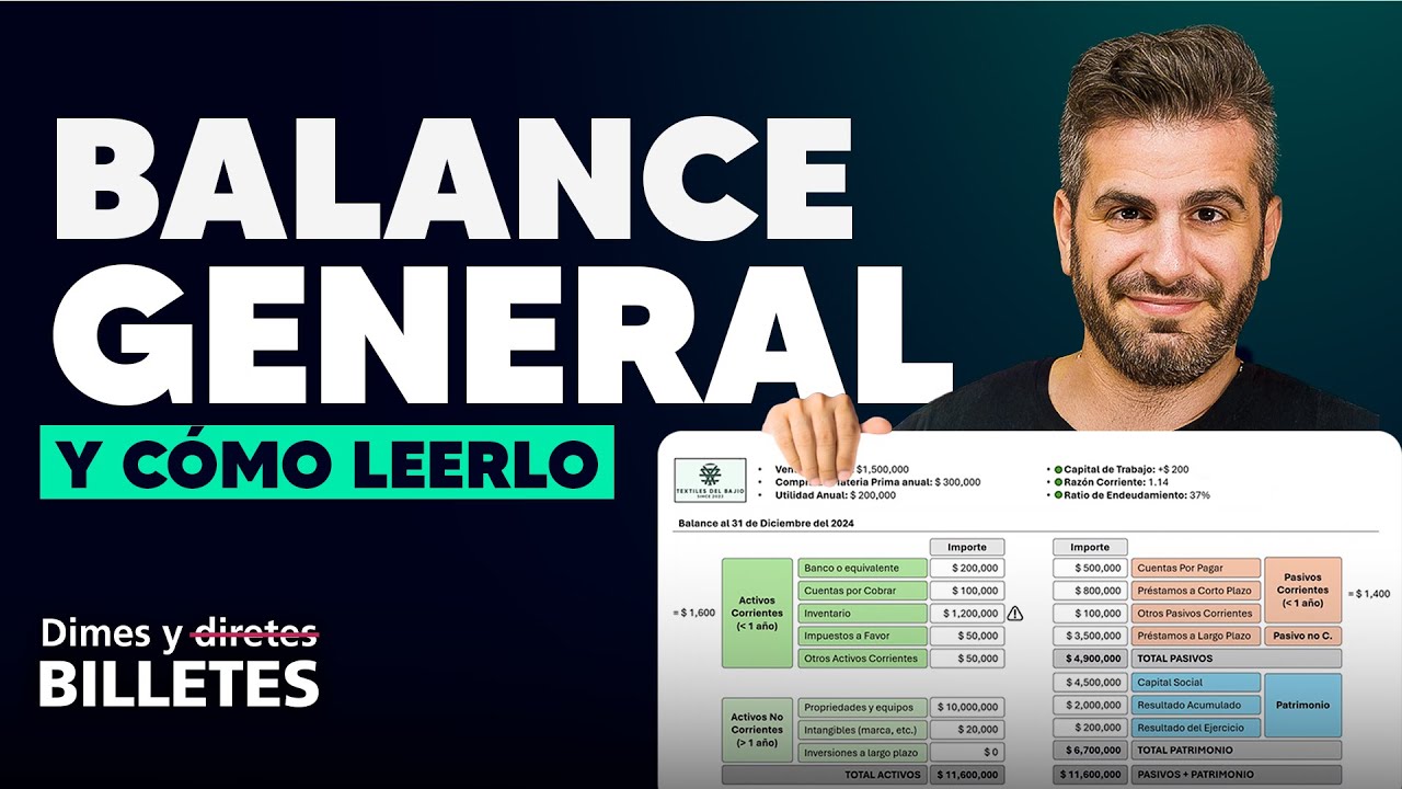 Balance General: Qué es y Cómo Interpretarlo para Evaluar tu Negocio
