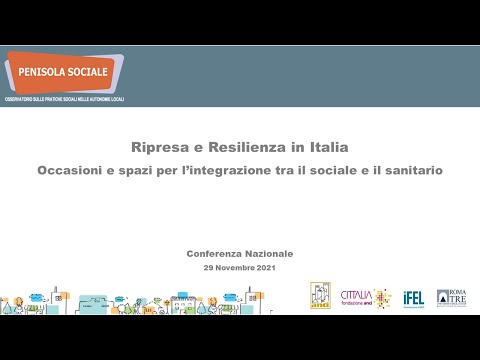 2021 11 29 Seconda Conferenza Nazionale di Penisola Sociale