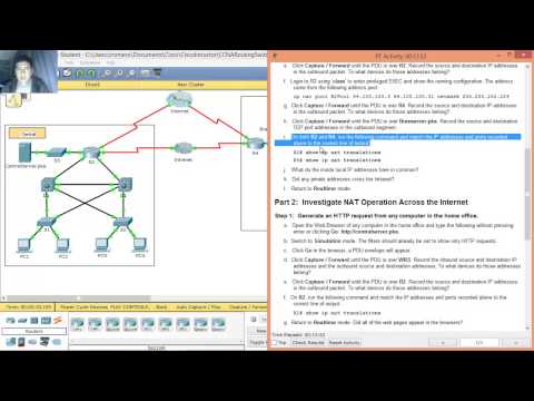 5.1.2.6 Packet Tracer - Investigating NAT Operation