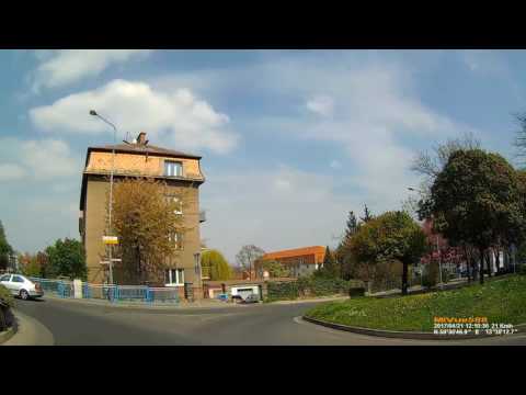 CZ: City Tour through Most (Brüx). Ústecký kraj. Czech Republic. April 2017