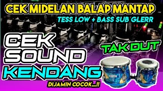 Download lagu CEK SOUND SUARA KENDANG DAN BASS GITAR🔊TES MIDELAN BALAP🎶LOW SUB GLERR MANTAP🎚️ mp3