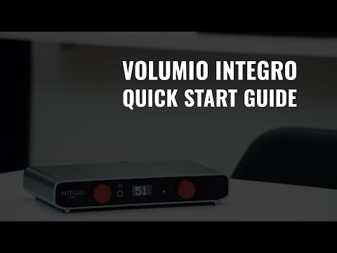 Volumio Integro | Quick Start Guide