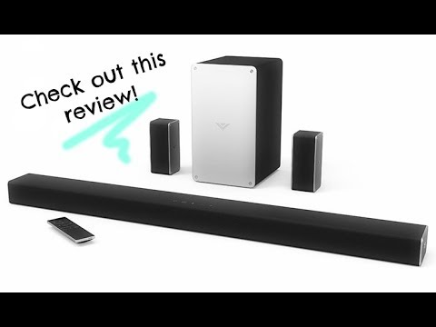 GREAT SOUND BAR 5.1 Surround Vizio sb3651-e6 review
